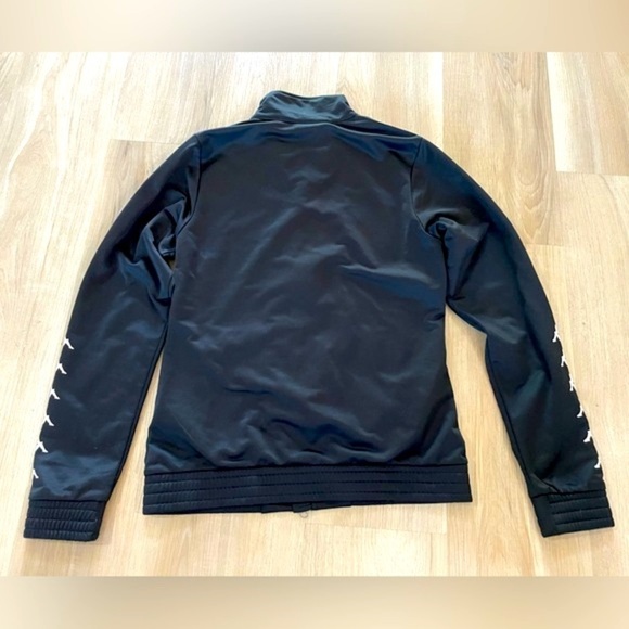 KAPPA Zip Up Black Jacket Size Small - Picture 5 of 10